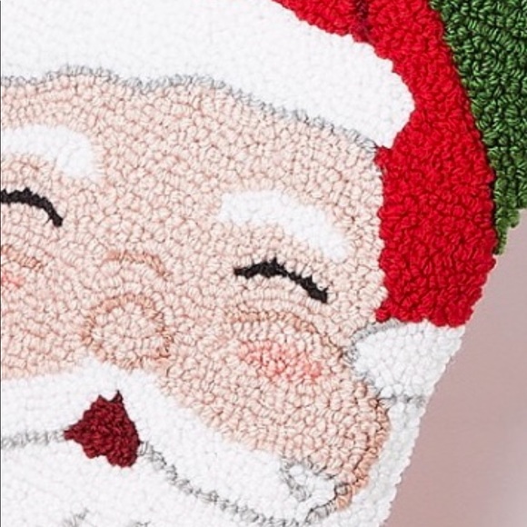 Holiday Lane's smiling Santa Stocking - Picture 2 of 6